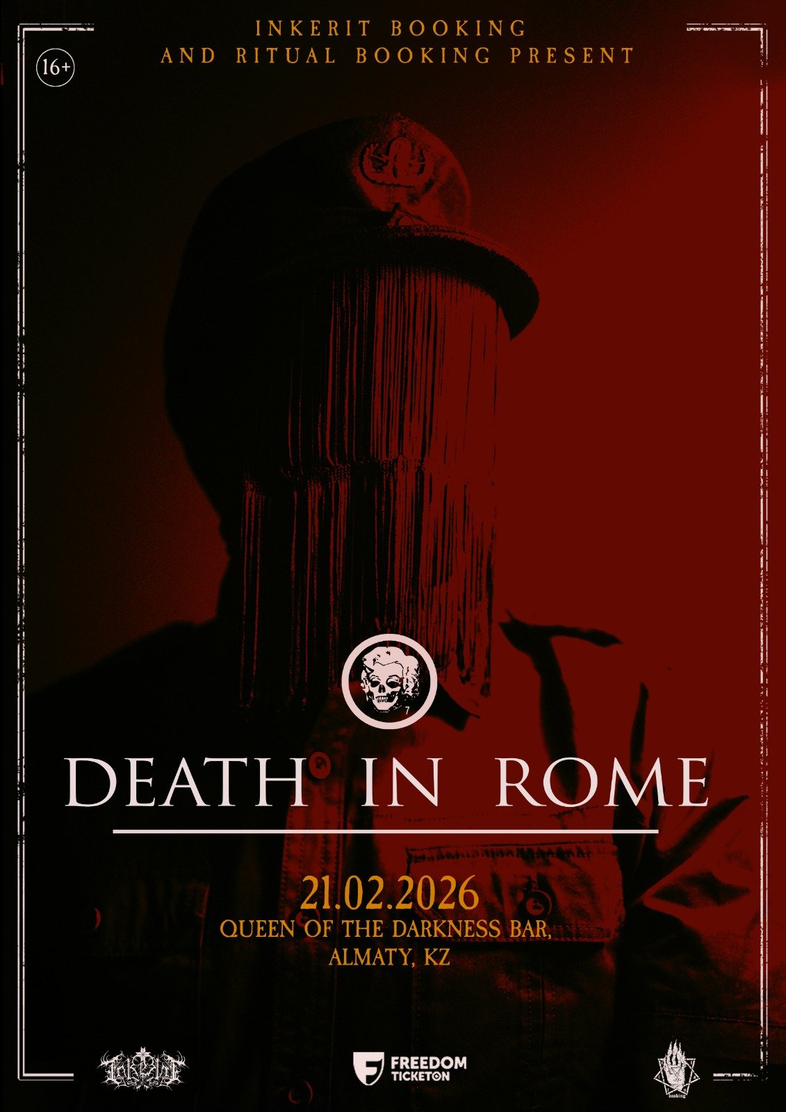 DEATH IN ROME в Алматы — афиша Алматы, Queen of the Darkness